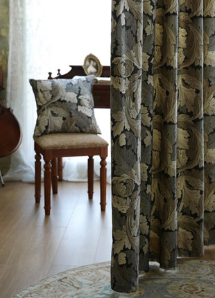 Rideau Noir Romantique