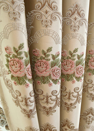 Rideau Romantique Fleuri