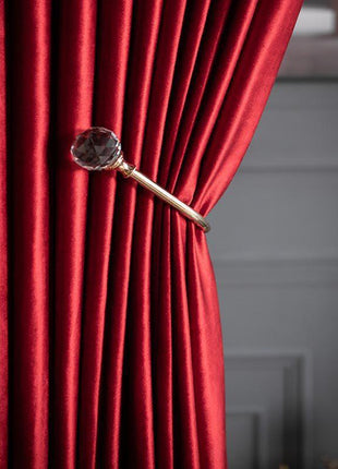 Rideau Rouge Bordeaux