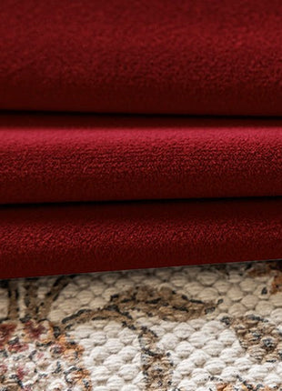 Rideau Rouge Velours
