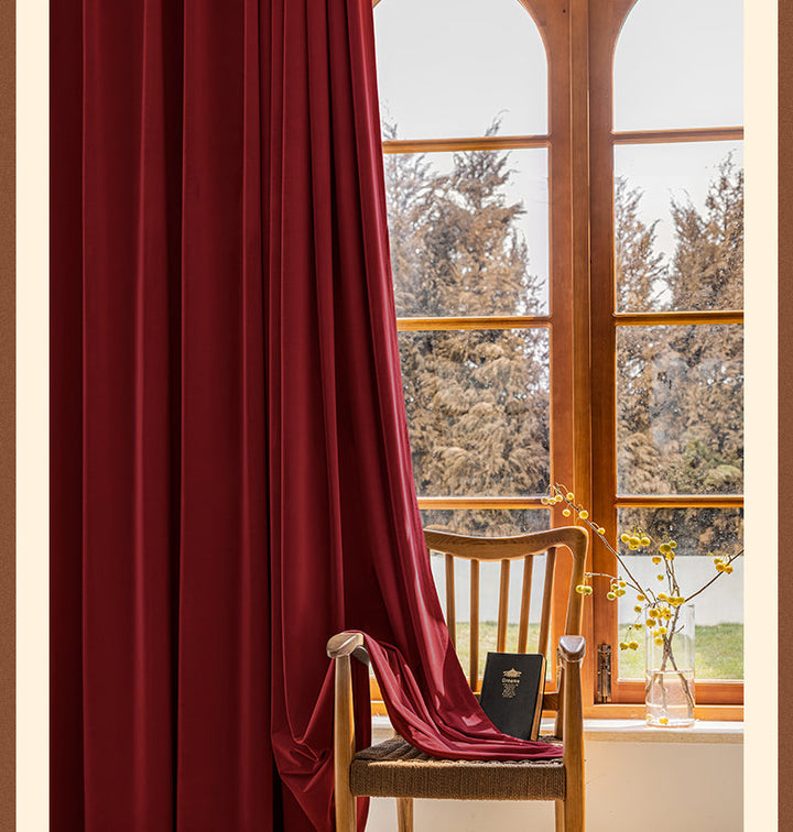 Velvet Red Curtain