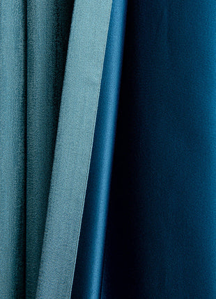 Rideau Scandinave Bleu Canard