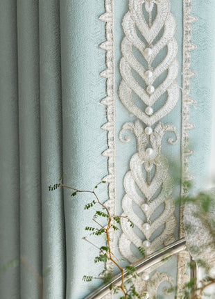 Rideau Thermique Vert D'eau