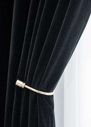 Rideau Velours Noir