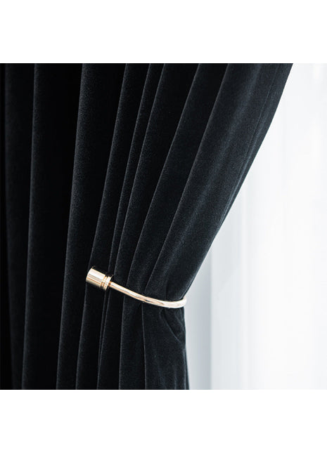 Rideau Velours Noir