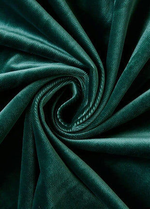Rideau Velours Vert Emeraude
