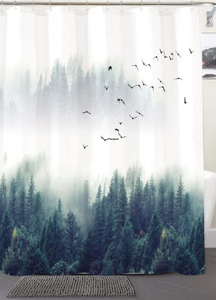 Rideau de Douche Foret (L180cm x H200cm)