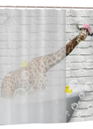Rideau de Douche Girafe (L180cm x H200cm)