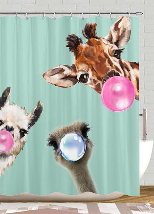 Rideau de Douche Girafe (L180cm x H200cm)