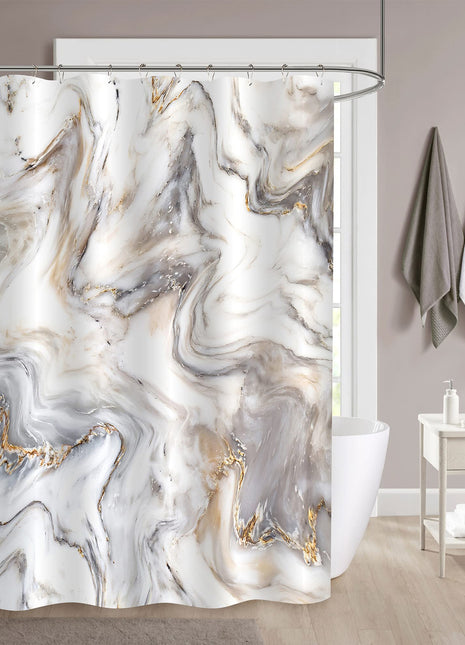 Rideau de Douche Marbre (L180cm x 00cm)
