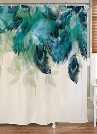 Rideau de Douche Paon (L180cm x H200cm)