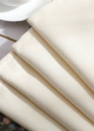 Rideau en Velours Beige