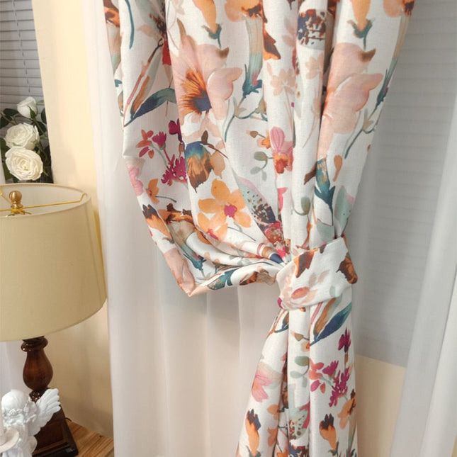 Rideaux Motifs Vintage