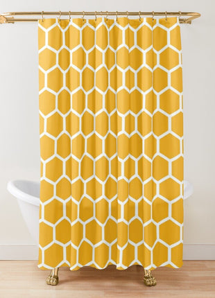 Rideu de Douche Geometrique  (L180cm x H200cm)