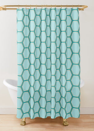 Rideu de Douche Geometrique  (L180cm x H200cm)