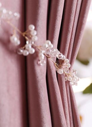 Velours Rose Poudré