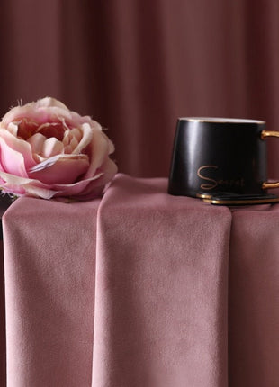 Velours Rose Poudré