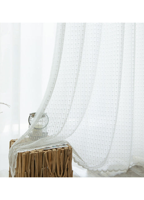 Voilage Blanc Tendance