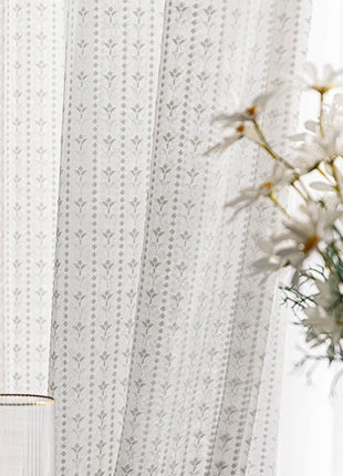 Voilage Blanc Tendance