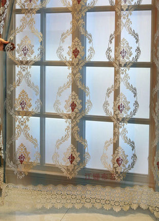 Voilage Bleu Petrole