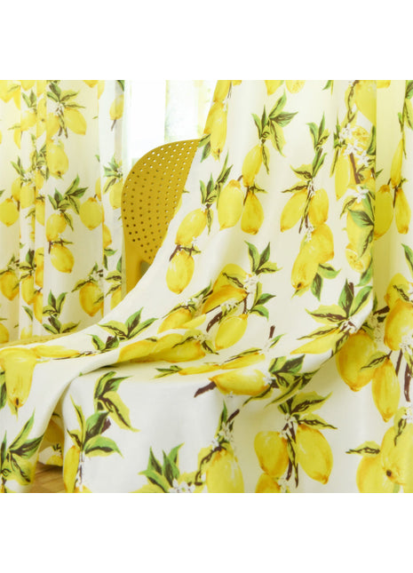 Voilage Jaune Citron