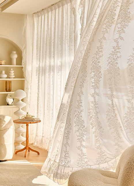 Voilage Romantique Motifs