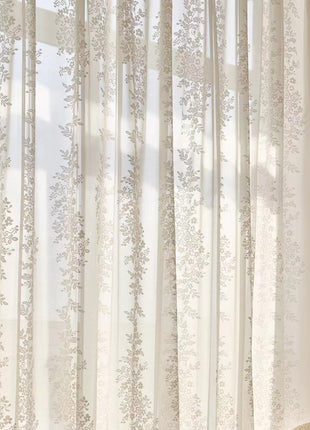 Voilage Romantique Motifs