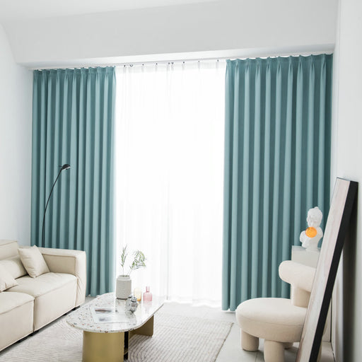 Rideau Occultant Bleu Pastel